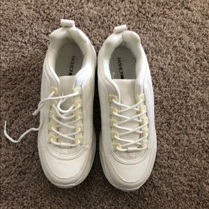 White Chunky Sneakers